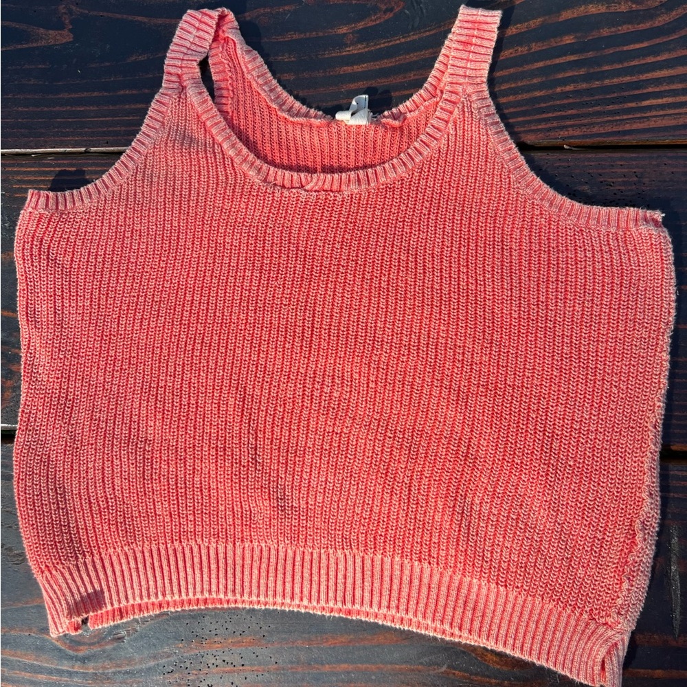 We the Free knit cropped tank top size S